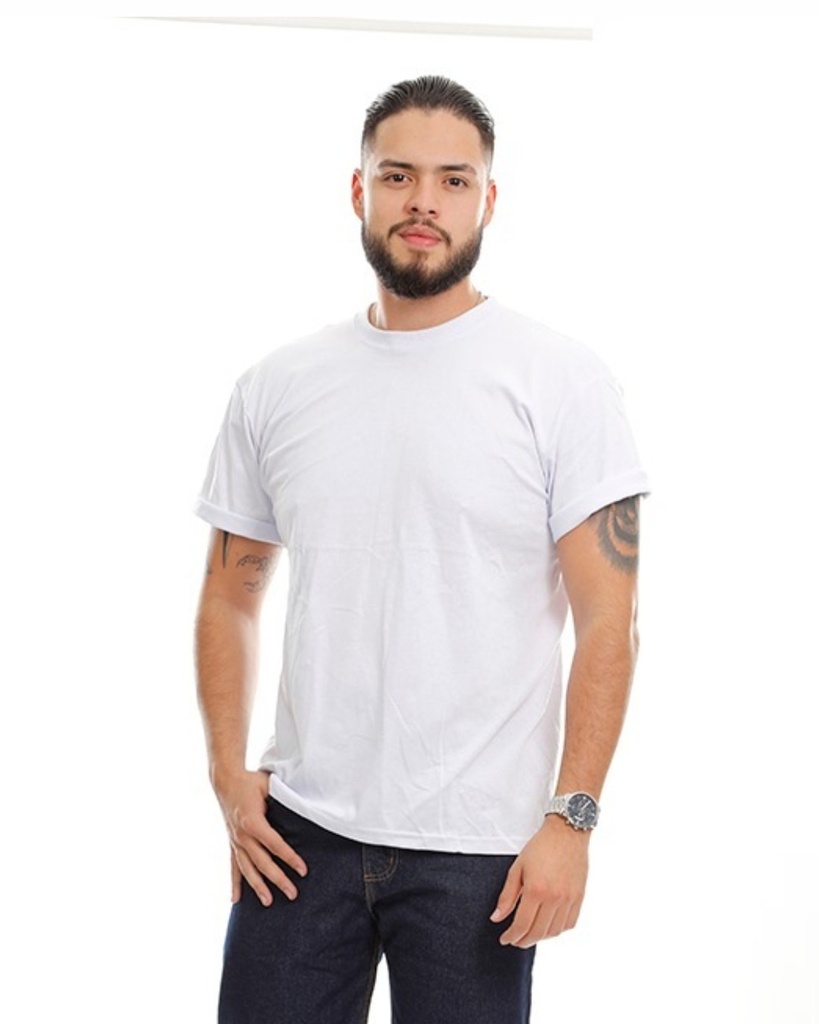 Camisetas Básicas Algodón