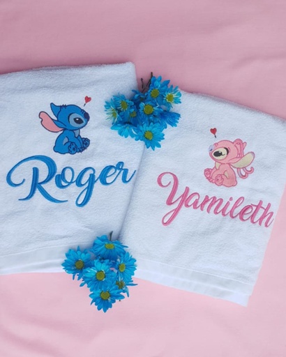 [27] Toallas Bordadas