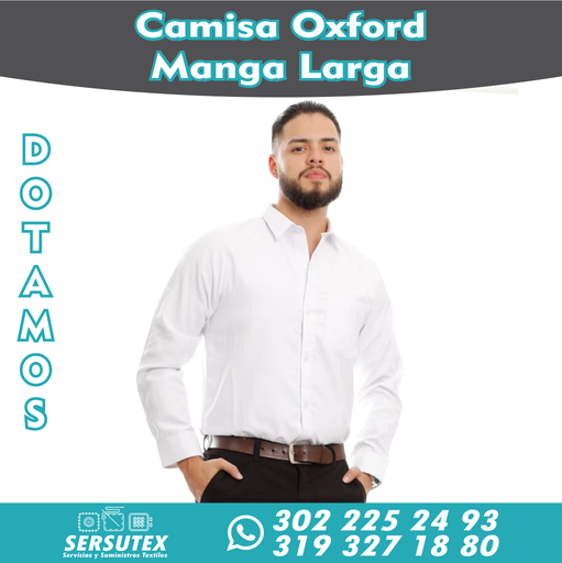 Camisas Oxford (manga larga)